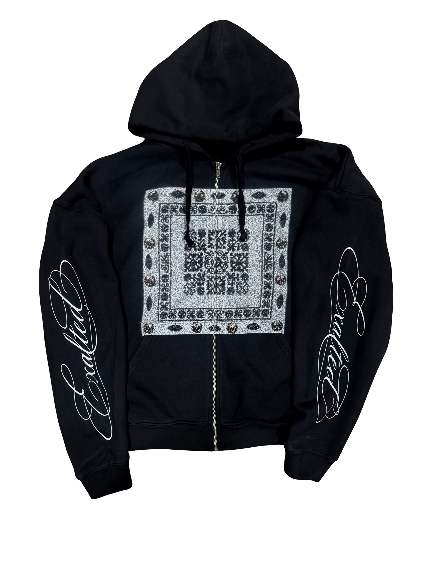 Exalted Sacred Script Zip-Up Hoodie
