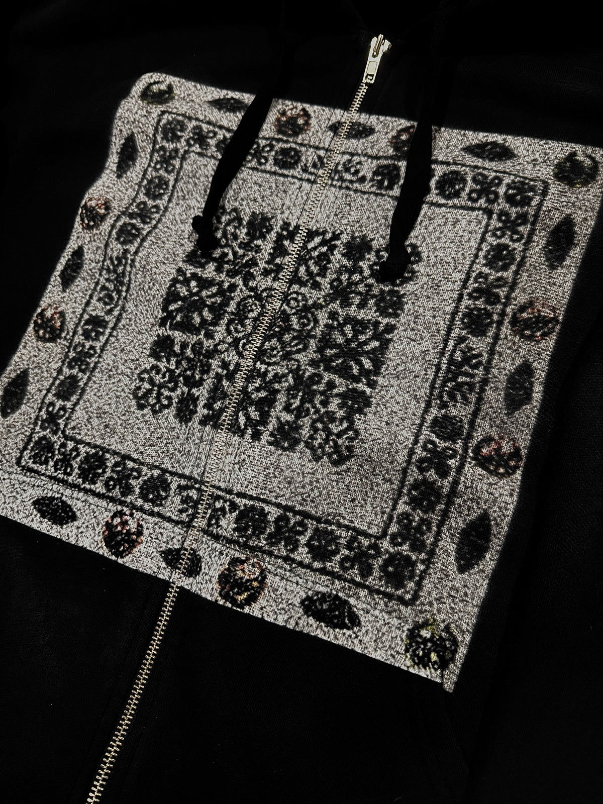 Exalted Sacred Script Zip-Up Hoodie